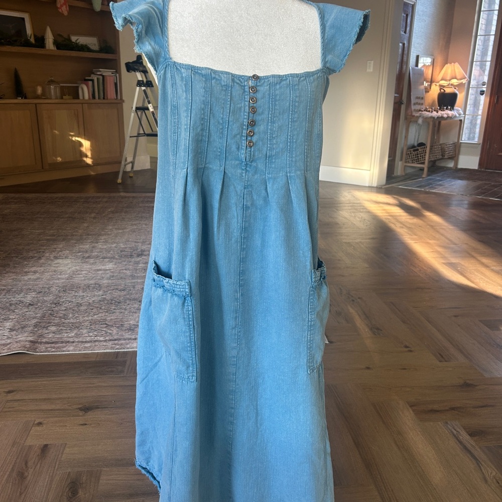 Anthropologie Pilcro Denim Dress - Picture 7 of 9